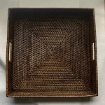Breakfast Tray M Brown 45x45x7 cm G737 2