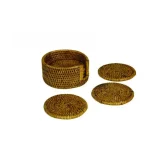 Round Coasters With Box G455 2