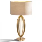 Olive Table Lamp Pale Gold Finish 50415g 1
