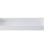 Lux Lacquer Tray White 38x19x3,5cm 070010 1