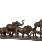 5 Animals In Row 50×9,5x69cm 11627 1