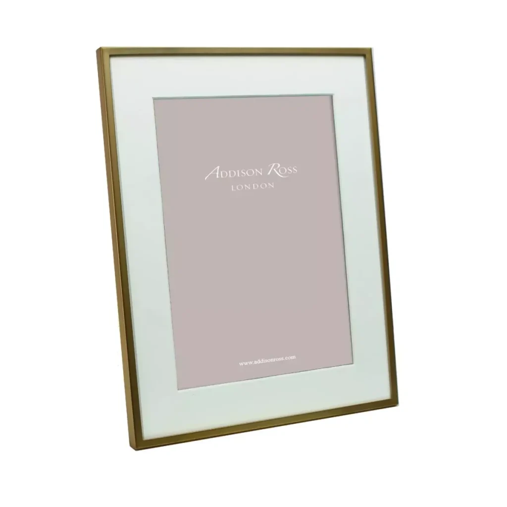 Addison Ross Frame Matt Gold with Mount 10x15cm fr3566