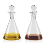 Oil/Vinegar Glass Set 18x9x17cm Ms21526 1