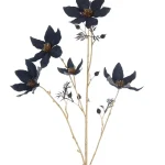 Branch Clematis Blue/Gold 9x25x111cm 37616 2