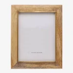 Wood Frame W Gold 20x25cm  0372461 2