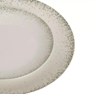 Breakfast Plate Green & Greyblue Sparkle ø19,5cm