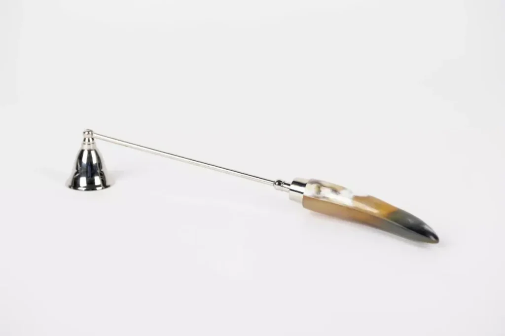 Candle Snuffer Curved Horn Handle 72606