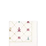 Napkin Embroided Clarina White 1