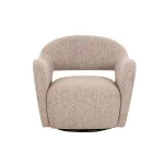 Swivel Chair Ronda Beige/ Broen Boucle 85/85h73cm 100-516 2