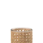 Tealight Rattan 10x10cm 21051 1