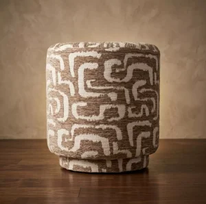 Pouf Green/Grey/Beige 40xh44cm 5511427