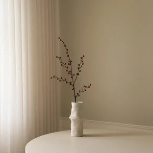Dark Red Winterberry Branch