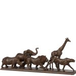 5 Animals In Row 50×9,5x69cm 11627 3