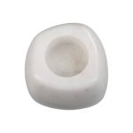 Candle Holder Marbl White 8,5×8,5×6,5cm kal-0838 3