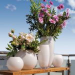 Moon Vase White 25x21cm 115279 5