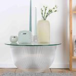 Tealightholder Seafoam 9xh7cm 30058 3
