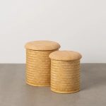Puff Way Rattan L 40xh43cm 613618 6