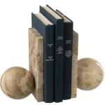 Bookends Marble Beige 10x20cm 59206 3