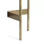 Side Table Travertine Ant. Bronze ø47xh45cm 5522088 6