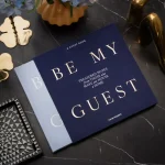 Guest Book Light Blue / Dark Blue Pw00779 5