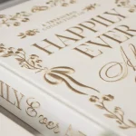 Embroidered Photo Album Happily Ever After pw00796 5