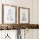 Knaggrekke, Rustikk Treverk - 79cm 4