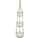 Kurver Messing, Hengende 3stk - 126cm 1