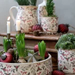 Julekuler Antikk rød - 12pk 6